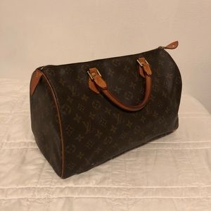 Authentic Louis Vuitton Speedy 35 Bag